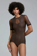 Body Eugênia Marrom