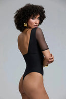 Body Fio Evelyn Preto