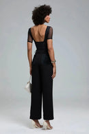 Body Fio Evelyn Preto