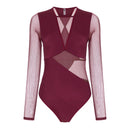 Body Fio Melanie Bordô