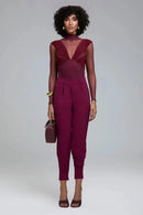 Calça Angelica Bordô